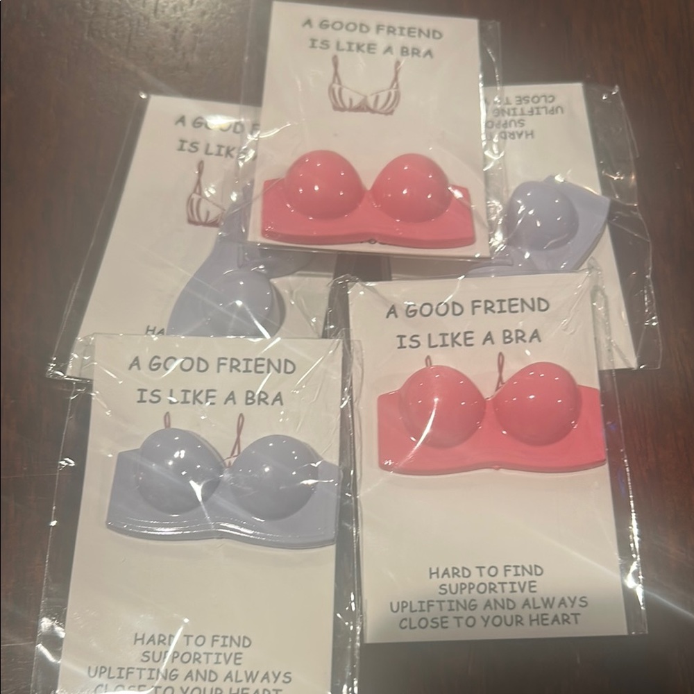 Women's Bra-Themed Accessories BUNDLE (5) -  Purple ONLY NIP